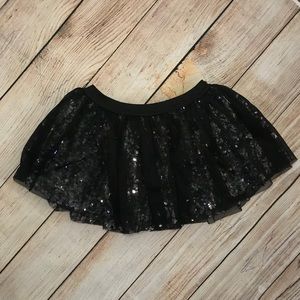 Aeropostale Girls Sequin and Tull Skirt